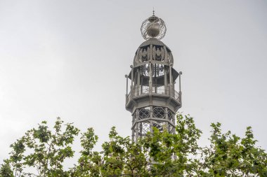 Valencia eski posta kulesi detayı