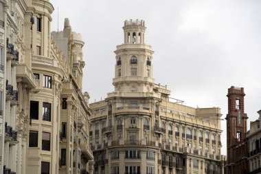 Valencia historic town hall famous building