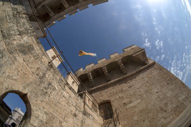 Valencia Torres de Quart Kule Manzarası