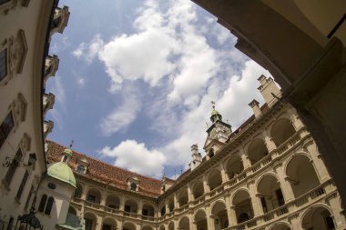 Lanhaus Graz Avusturya tarihi ev manzaralı
