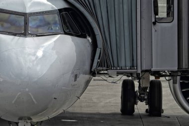 Uçak kalkışa hazırlanıyor.