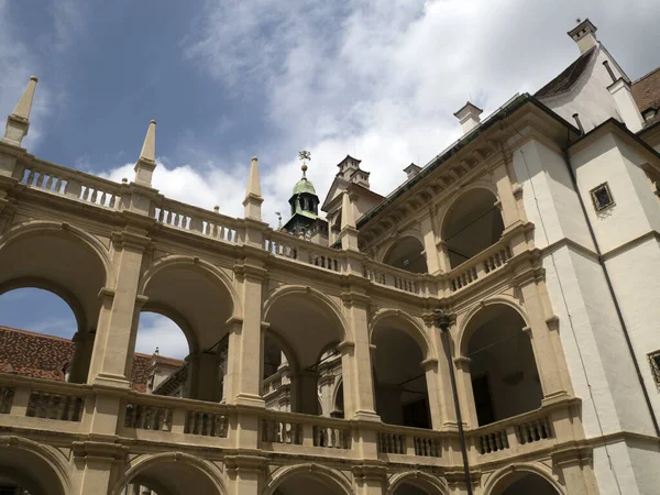 Lanhaus Graz Avusturya Tarihi Manzaralı — Stok fotoğraf