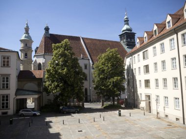 Graz Avusturya Burg Tarihi yapı kalesi