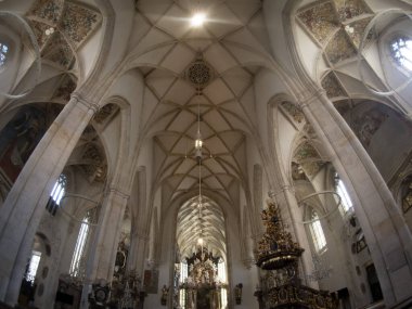 Graz Avusturya tarihi kubbe katedral kilise manzarası