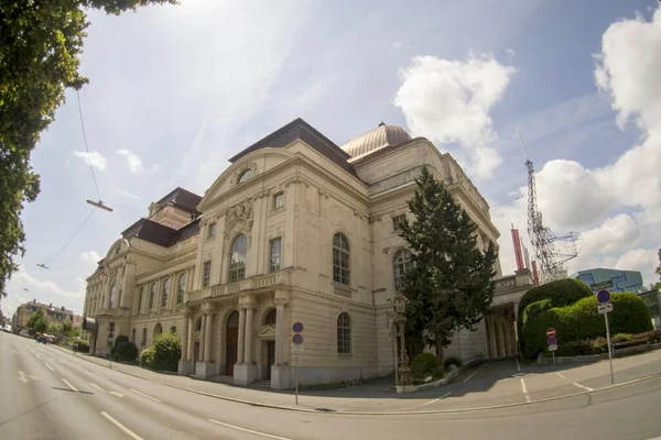 Graz Österreich Historisches Opernhaus Ansicht Stadt — Stockfoto