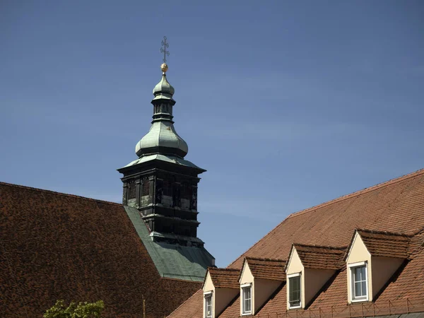 Graz Avusturya Burg Tarihi Yapı Kalesi — Stok fotoğraf