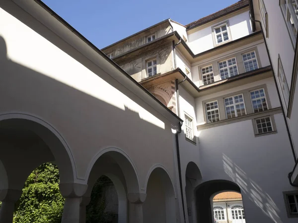 Graz Oostenrijk Burg Historisch Bouwkasteel — Stockfoto
