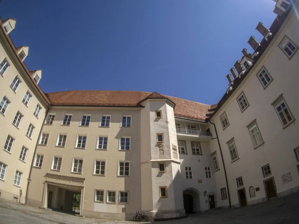 Graz Austria Burg Edificio Histórico Castillo —  Fotos de Stock