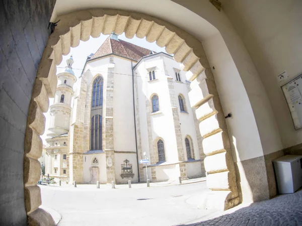 Graz Avusturya Burg Tarihi Yapı Kalesi — Stok fotoğraf