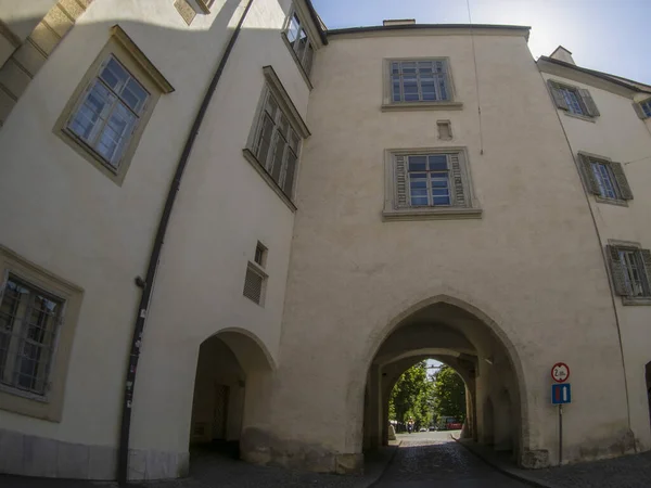 Graz Avusturya Burg Tarihi Yapı Kalesi — Stok fotoğraf