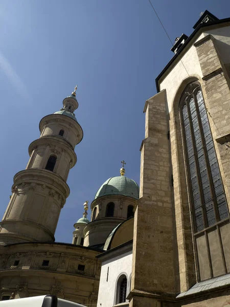 グラーツ オーストリア歴史的ドーム大聖堂の眺め — ストック写真