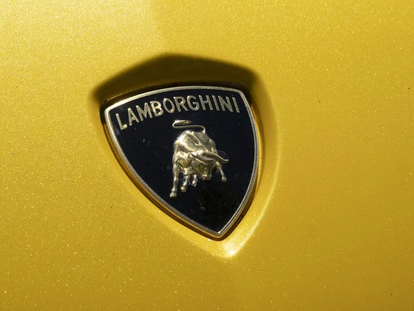 Grasse Franciaország Június 2022 Bull Days Lamborghini Bikafuttatása Egy Nemzetközi — Stock Fotó