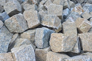 Roma kaldırım döşemesi dokusu için sampietrini granit taşlar