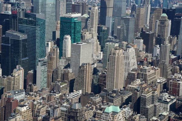 Nueva York Vista Aérea Desde Terraza Cristal Hudson York —  Fotos de Stock