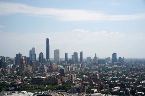 New York City Manhattan Hubschrauber Tour Stadtbild Panorama Aus Der — Stockfoto