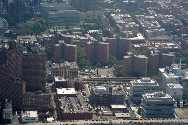 New York City Manhattan Vrtulník Turné Vzdušné Město Panorama — Stock fotografie