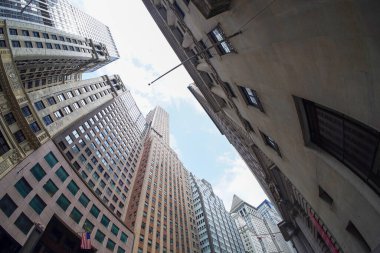 Wall Street Binası New York Şehri Manhattan Finans Bölgesi