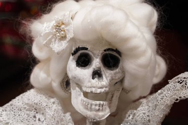 Ölüm günü iskelet figür dia de los muertos Mexico geleneksel kutlaması