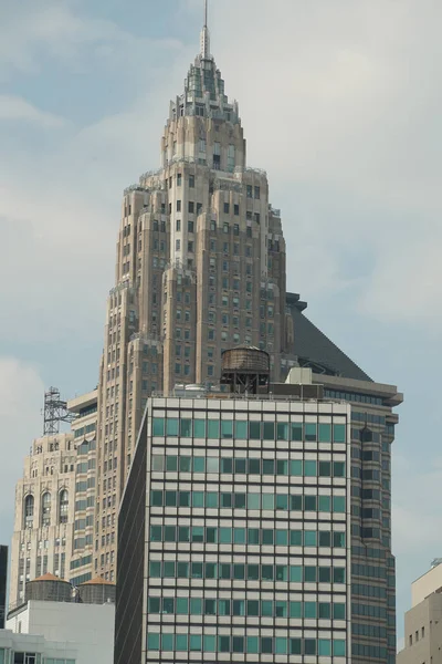 South Manhattan New York Skyscraper Buildings Cityscape — Stock Photo, Image