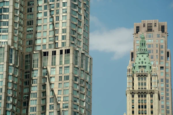 South Manhattan New York Hochhaus Gebäude Stadtbild — Stockfoto