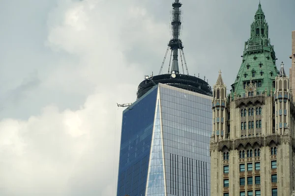 Södra Manhattan New York Skyskrapa Byggnader Stadsbild — Stockfoto