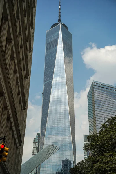 Sur Manhattan Nueva York Rascacielos Edificios Paisaje Urbano —  Fotos de Stock
