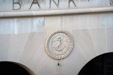 New Bedford Bankası Balina Tarihi Binalar Bölge Parkı