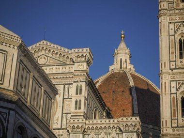 Floransa Kubbesi Santa Maria del Fiore detayı