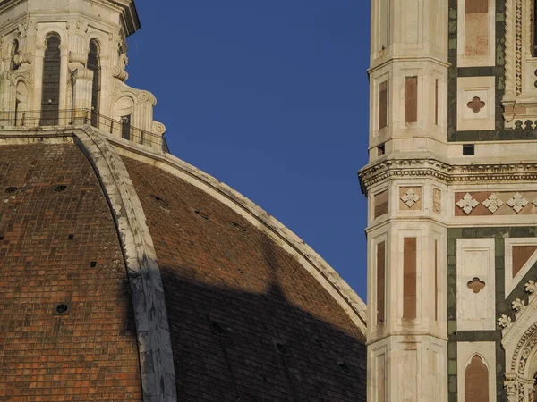 Basilica Santa Maria Del Fiore Cupola Firenze Dettaglio — Foto Stock