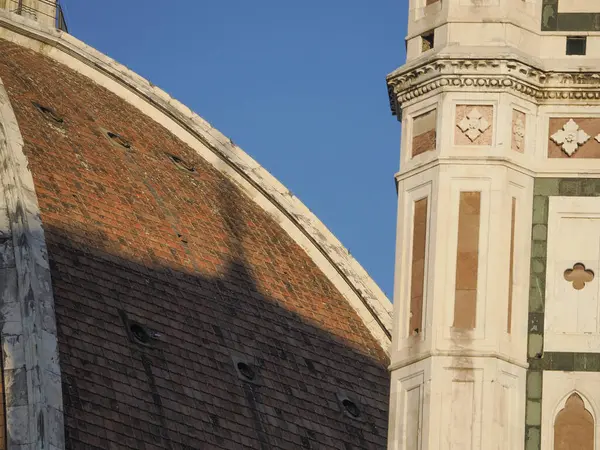 Basilica Santa Maria Del Fiore Cupola Firenze Dettaglio — Foto Stock