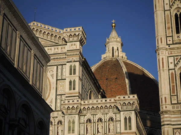 Florence Dome Basilica Santa Maria Del Fiore Detail — Stock Photo, Image