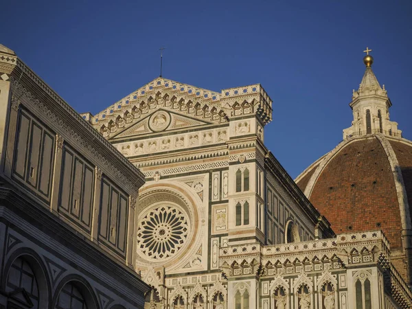 Basilica Santa Maria Del Fiore Cupola Firenze Dettaglio — Foto Stock