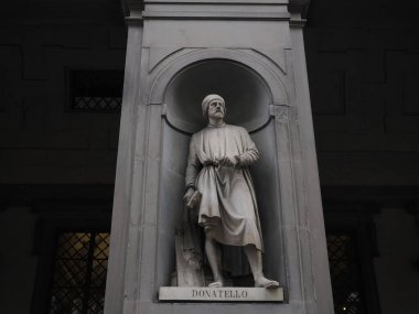 Donatello uffizi florence açık hava heykeli
