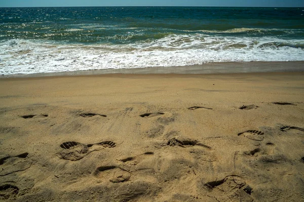 대서양의 낸터컷 모래사장을 — 스톡 사진