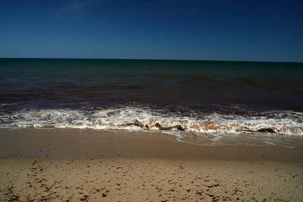 Пляж Морских Водорослей Атлантического Океана Нантакете — стоковое фото