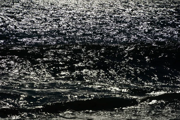Personnes Nageant Dans Océan Atlantique Nantucket Martha Vignoble Île Plage — Photo