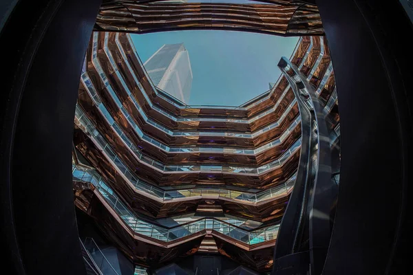 Nueva York Hudson Yardas Distrito Nuevos Rascacielos — Foto de Stock