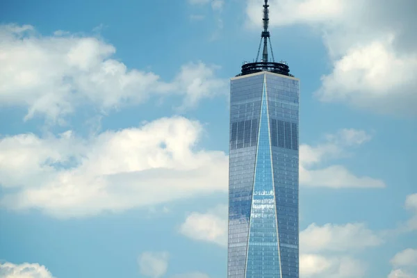 New York Stad Manhattan Utsikt Stadslandskap Från Hudson River Freedom — Stockfoto