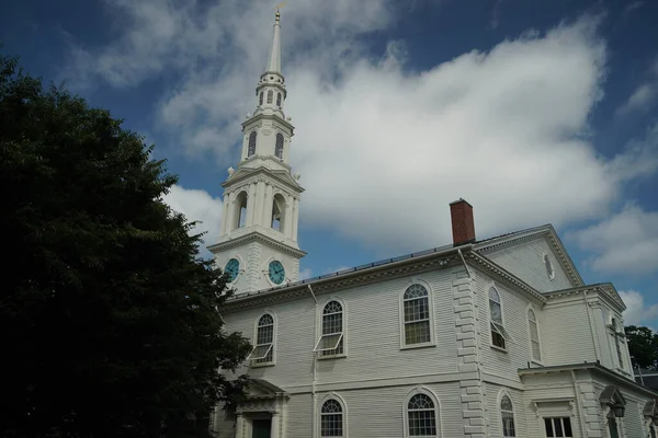 First Baptist Church America Providence Rhode Island Capital Historical Buildings — Stock Photo, Image