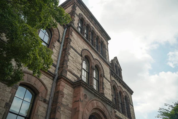 Brown Üniversitesi Prodence Rhode Island Tarihi Binaları Kampüsü — Stok fotoğraf