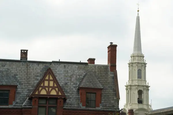 Braune Universität Providence Rhode Insel Historische Gebäude Campus — Stockfoto