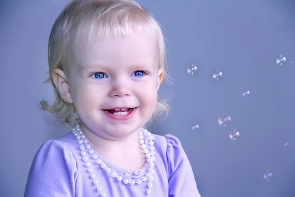 Sevimli bebek portresi — Stok fotoğraf