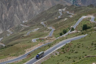 Tibet yolweg in tibet