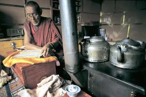 チベットの修道士 — ストック写真