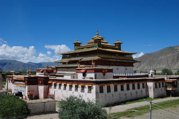 Samjetempelet i Tibet – stockfoto