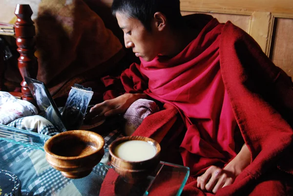 Tibetaanse monniken — Stockfoto