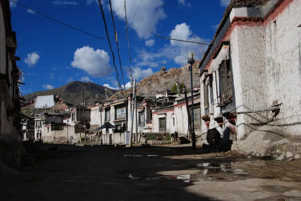 gyantse eski şehir