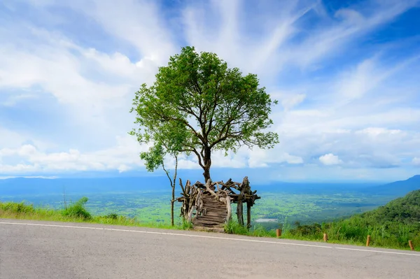 Вид Национальный Парк Пхуланха Пхахуанак Чайяпхум Таиланд — стоковое фото