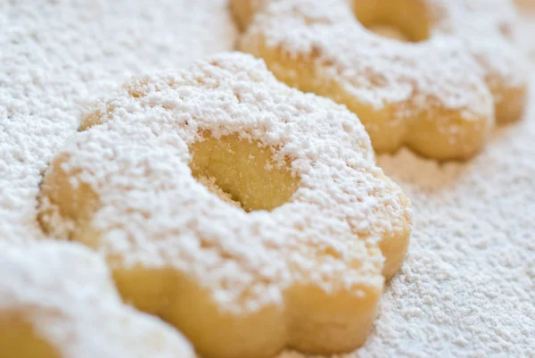 Short pastry cookies — Stock Photo, Image