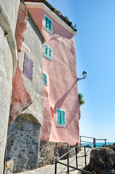 Edilizia a Tellaro, Italia — Foto Stock